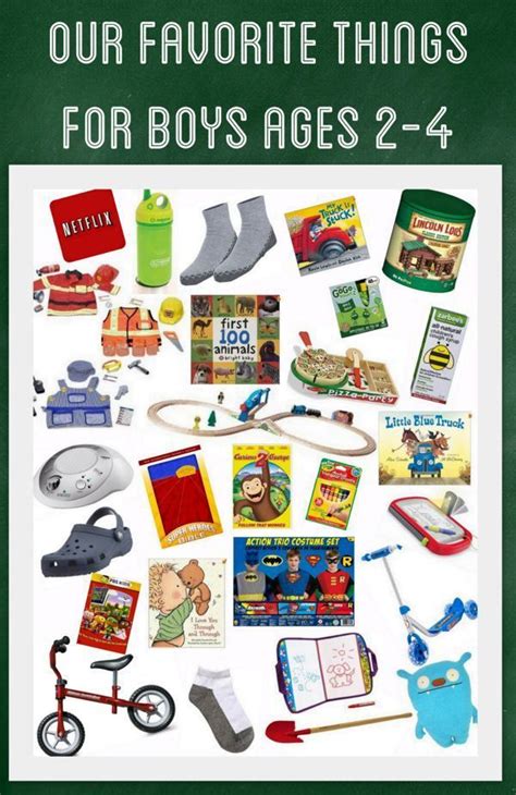 Many gifts for kids are appropriate for a range of ages. Our Favorite Things for Boys Ages 2-4 | Christmas gifts ...