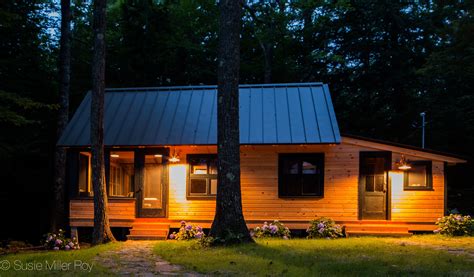 Bunkhouse At Dusk Bunk House House Styles Outdoor Structures