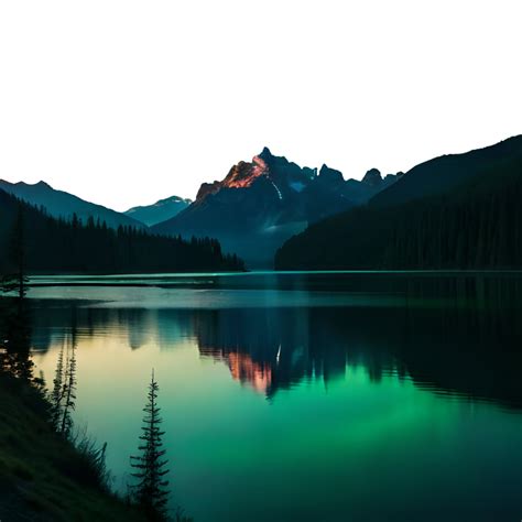 Tranquil Escape Discovering The Beauty Of A Mountain Lake 24831067 Png