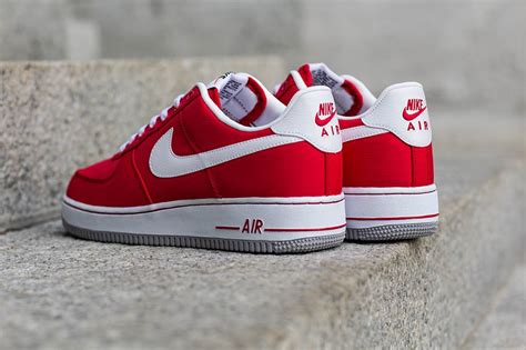 Nike Air Force 1 Low Nylon University Red Sneakerfiles