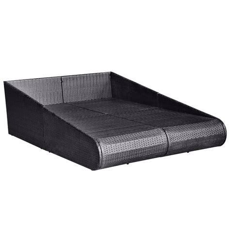 We did not find results for: vidaXL Daybed Poly Rattan 201x139x58cm Black Outdoor ...