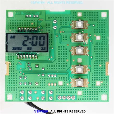 If it is not, then most likely the circuit board or turbine needs to be serviced. Sears Kenmore 7144978/7144978R Water Softener Electronic ...