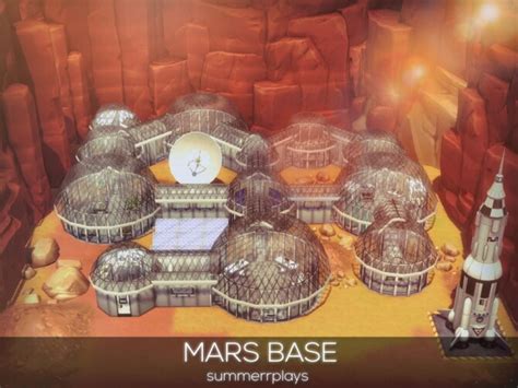 Mars Base By Summerr Plays At Tsr Sims 4 Updates