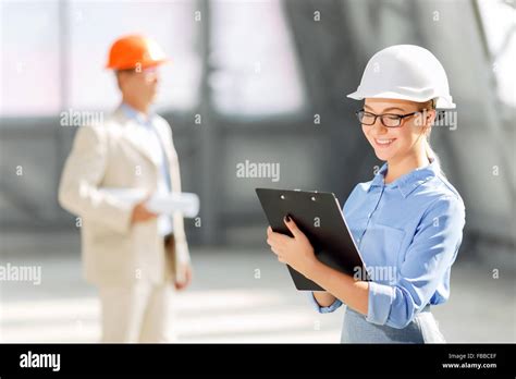 Professional Architects Working Together Stock Photo Alamy