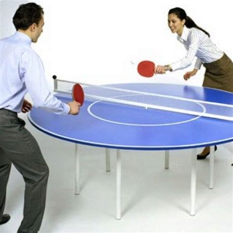 Het kost minder dan $100 en de benen zijn iets dat elke huiseigenaar hoe dan ook moet! ronde tafel ping pong | Ronde tafel, Interieurtips