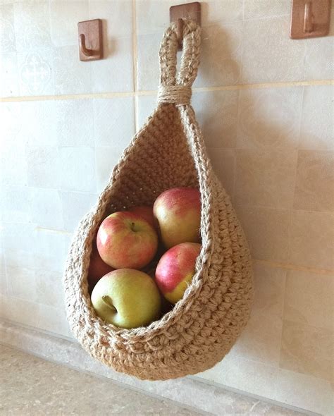Hanging Wall Baskets Vegetable Baskets Hanging Fruit Baskets Etsy