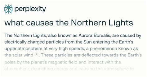 What Causes The Northern Lights