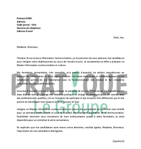 Pour pouvoir répondre à l'ensemble des situations, nous mettons à ta disponibilité plusieurs exemples de lettre de motivation gratuite que tu peux personnaliser comme. Lettre De Motivation Pour Entrer En Fac De Droit - Perodua r