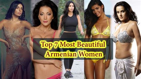 Top 7 Most Beautiful Armenian Women In The World List With Picture