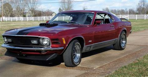 1970 Ford Mustang Mach 1 Fastback Hot Rod Classic Ford Mustang 1970