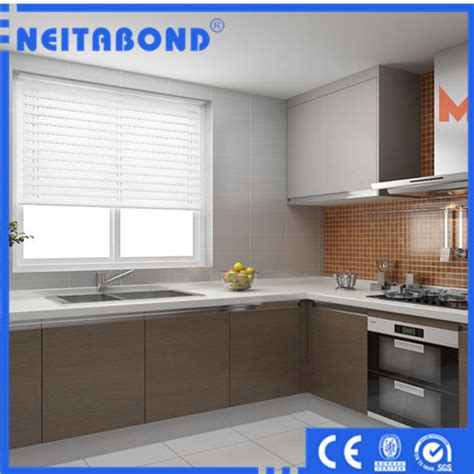 To meet the demand of quality aluminium composite panel for both exterior and interior. China Fireproof Kitchen Cabinets Design Outdoor Cladding ...
