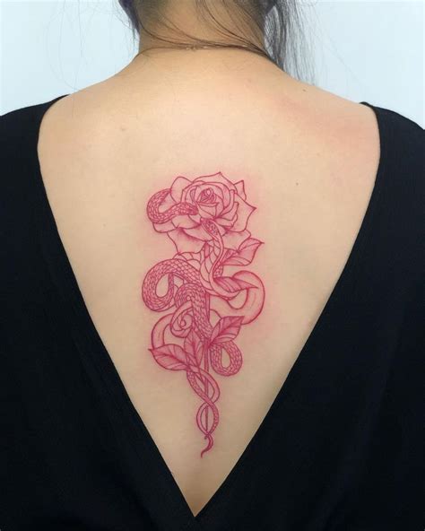 20 Red Ink Tattoos That Show Theres A New Trend In Town Bright Side