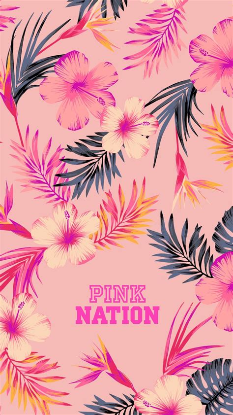 Pin By Lexi Jean On Vs Pink Iphone Wallpaper Pink Nation Wallpaper