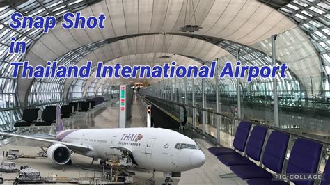 Snap Shot In Thailand International Airport Suvarnabhumi Airport