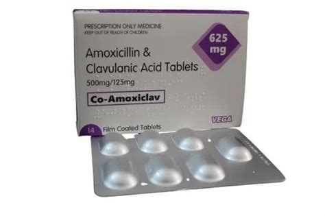 Amoxicillin 500 Mg Clavulanic 125 Mg Tablets At Best Price In Vadodara