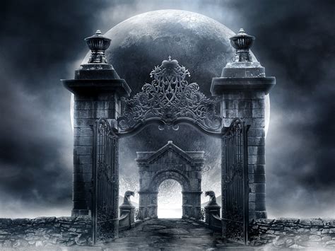 Gothic Architecture Art Dark Horror Fantasy Art Gothic Architecture