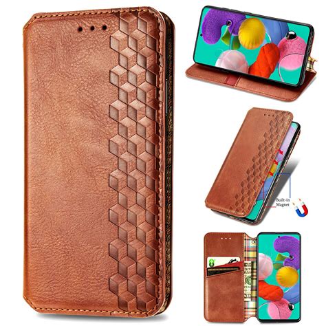 Dteck Case For Samsung Galaxy A71 5g 67 Inchesluxury Leather Wallet