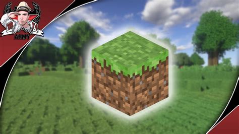 Minecraft Grass Block Tutorial Youtube