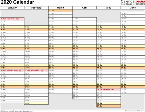 Manage multiple employees on a daily, weekly, and monthly basis get a quick overview of attendance patterns and employee availability 2020 Employee Attendance Calendar Free | Calendar for Planning