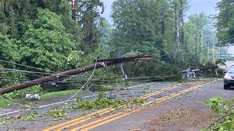 Thousands Still Without Power Saturday After Destructive Rain And Wind