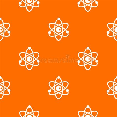 Atomic Model Pattern Seamless Stock Vector Illustration Of Abstract