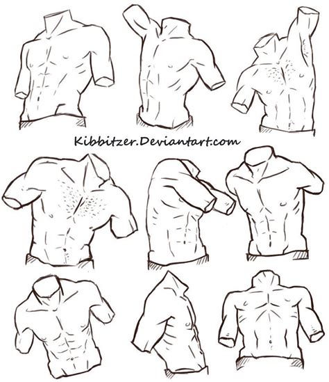 Drawing The Human Figure Tips For Beginners Мужское тело Наброски