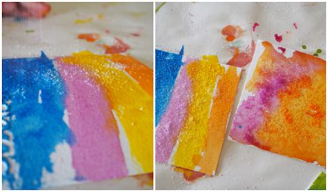 Learn With Play At Home Watercolour And Salt Science And Art