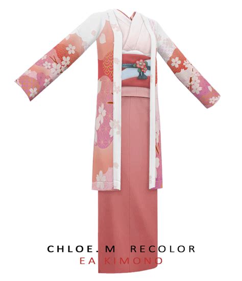 Chloem — Chloem Ea Kimono Recolor Hi Everyone，i Sims 4 Dresses
