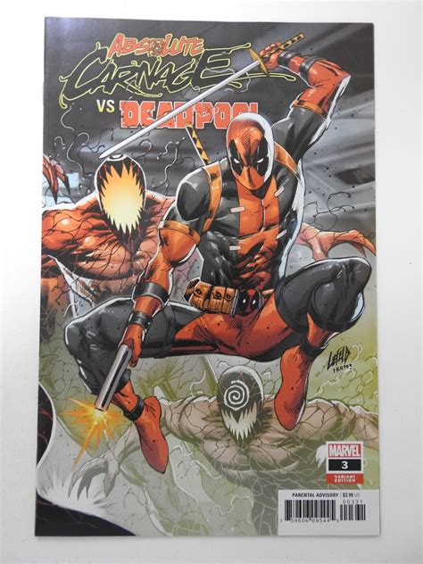 Absolute Carnage Vs Deadpool 3 Liefeld Cover 2019 Nm Condition