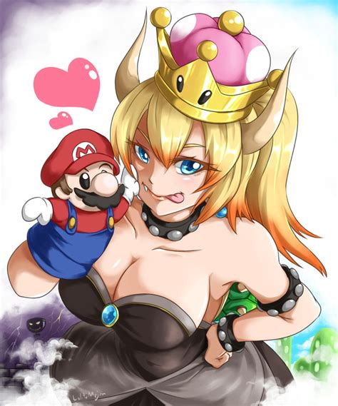 “bowsette” Illustrations Strangely Sexy Sankaku Complex