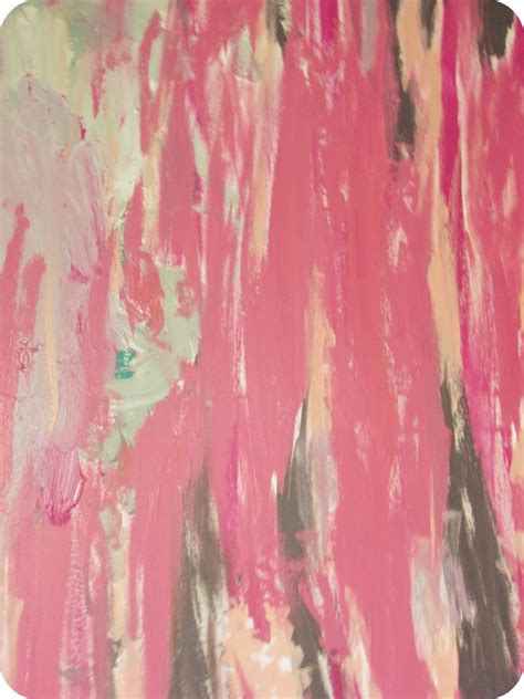 My House Of Giggles A New Pink Abstract Painting For Our