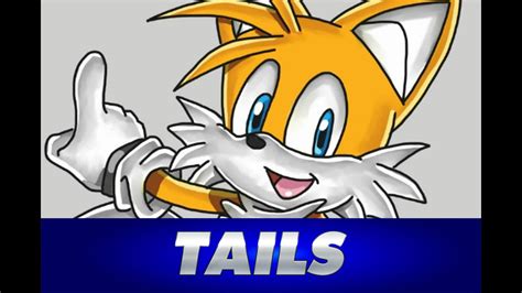 Cómo Dibujar A Tails De Sonic How To Draw Tails From Sonic Youtube