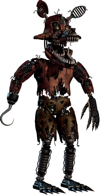 Nighmare Withered Foxy V2 By Tommysturgis On Deviantart