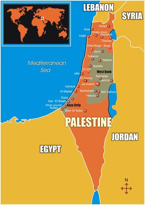 Chronologie, cartes et reportages concernant l'un des conflits les plus douloureux depuis 1945. La Palestine » Vacances - Arts- Guides Voyages