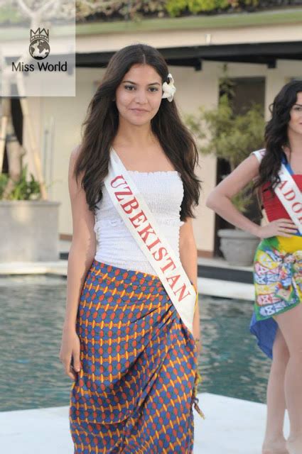 Eyval Net Miss World Uzbekistan Rakhima Ganiyeva Ganieva Rakhima