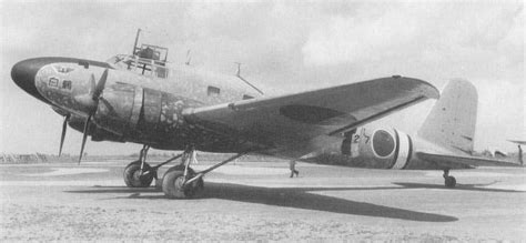 Photo Japanese Mc 20 Ii Civilian Transport Aircraft At Rest 1940s