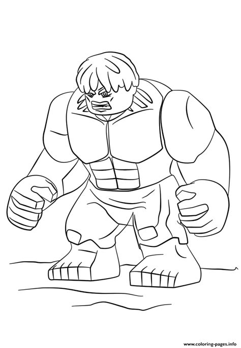 Print lego hulk coloring pages | Lego | Pinterest | Lego hulk, Lego and