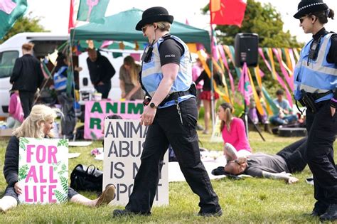 Epsom Derby Animal Rights Activists Arrested After Vow To Severely