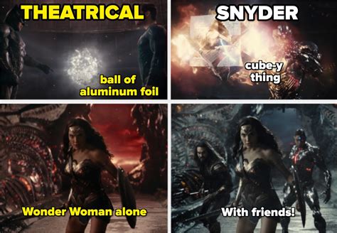 20 Battle Worthy Justice League Snyder Cut Vs Whedon Cut Memes