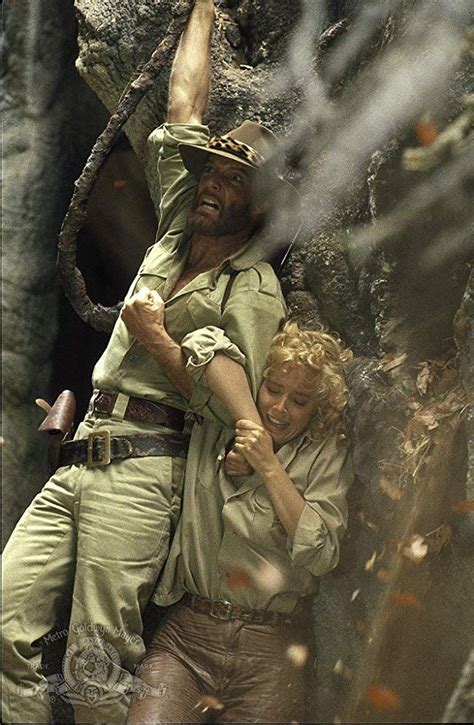 Sharon Stone And Richard Chamberlain In Allan Quatermain And The Lost City Of Gold