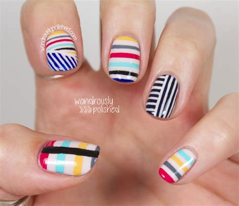 Wondrously Polished The Beauty Buffs Stripes Trend
