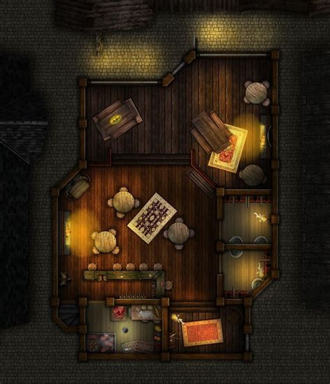 Maybe you would like to learn more about one of these? Pathfinder Inn Basement | Map, Tabletop rpg maps ...