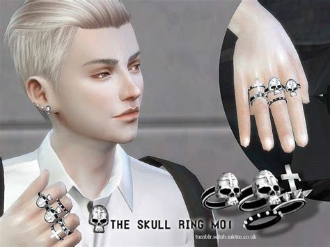 The Best Ring Set By S Club Sims 4 Piercings Sims 4 Sims