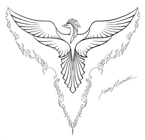 Phoenix bird tattoo sketch drawing, phoenix, logo, bird png. 20+ Mind Blowing Phoenix Bird Art Drawings | Free ...