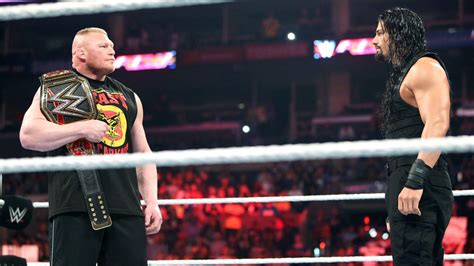 Tjr Wrestlemanias Greatest Matches Brock Lesnar Vs Roman Reigns Vs