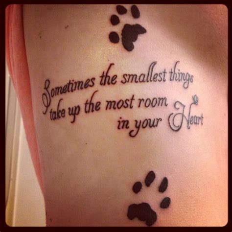 30 Cool Dog Memorial Tattoos The Paws