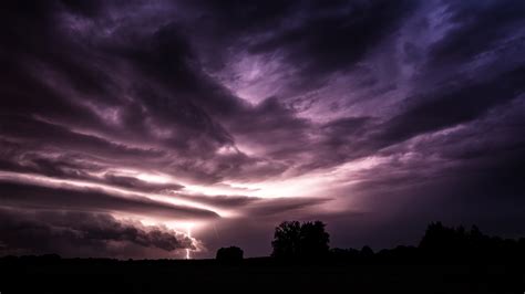 1920x1080 1920x1080 Cloud Thunderstorm Field Coolwallpapersme