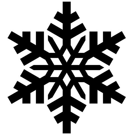 Free Snowflake Silhouette Cliparts Download Free Snowflake Silhouette
