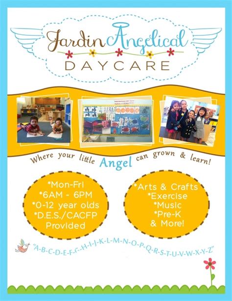 Daycare Flyer Templates Free Best Template Ideas