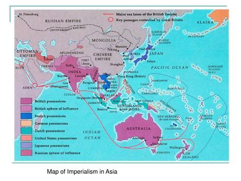 Worksheet 7 3 Imperialism Asia Map